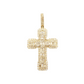 2.0 14k Diamond Cross With 1.95 Carats Of Diamonds #24207