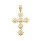 14k Diamond Baguette Cross With 1.30 Carats Of Diamonds #24075