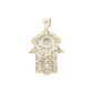 14k Diamond Hamsa With 2.30 Carats Of Diamonds #22802