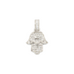 14k Baguette Diamond Hamsa With .99 Carats Of Diamonds #21362