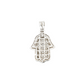 14k Eye Diamond Hamsa With 1.91 Carats Of Diamonds #10864