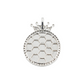 14k Crown Diamond Picture Pendant With 1.45 Carats Of Diamonds #11625