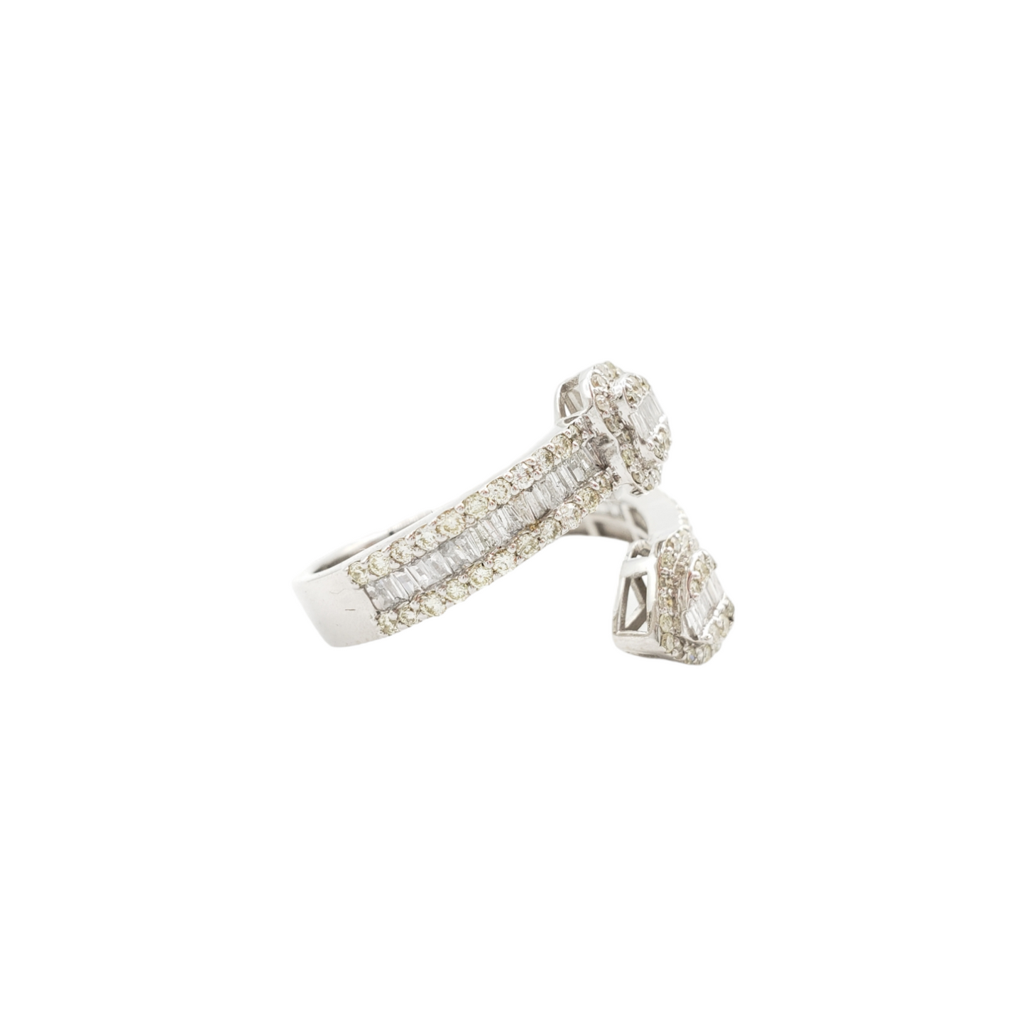 14k Baguette Diamond Band With 1.60 Carats Of Diamonds #23215