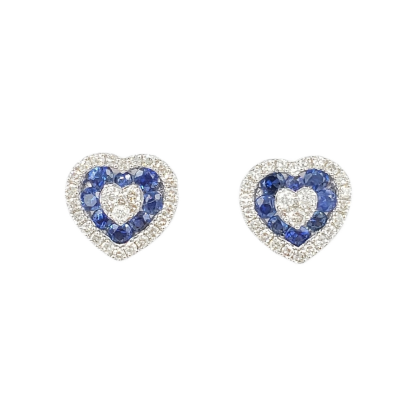 14k Gold Heart Earrings #26542