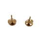 10k Gold Diamond Square Earrings #18012