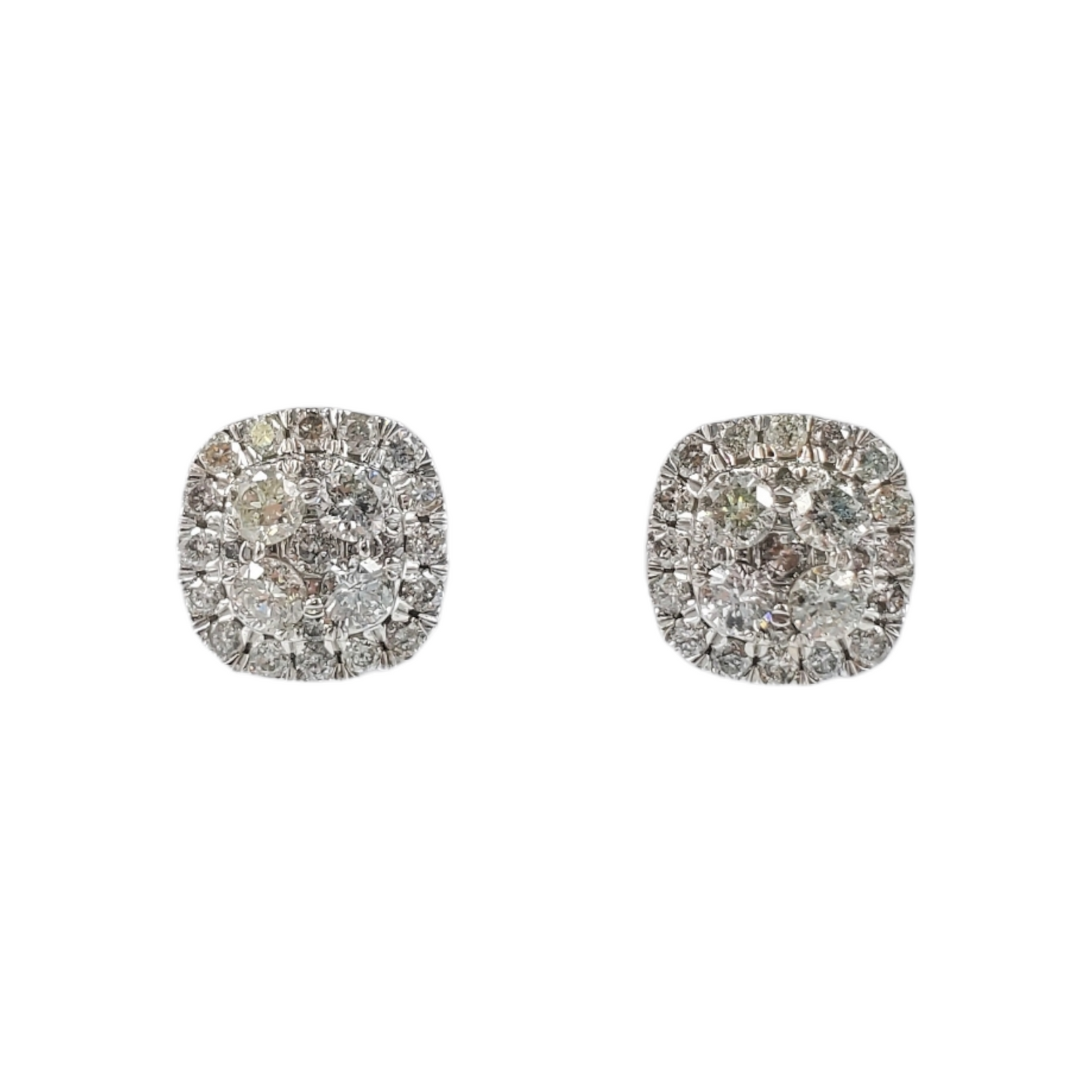 14k Gold Diamond Earrings #10553