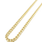 14K Gold- Solid Franco Chain (Yellow Gold)
