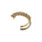 14k Gold Diamond Huggies Earrings #25484