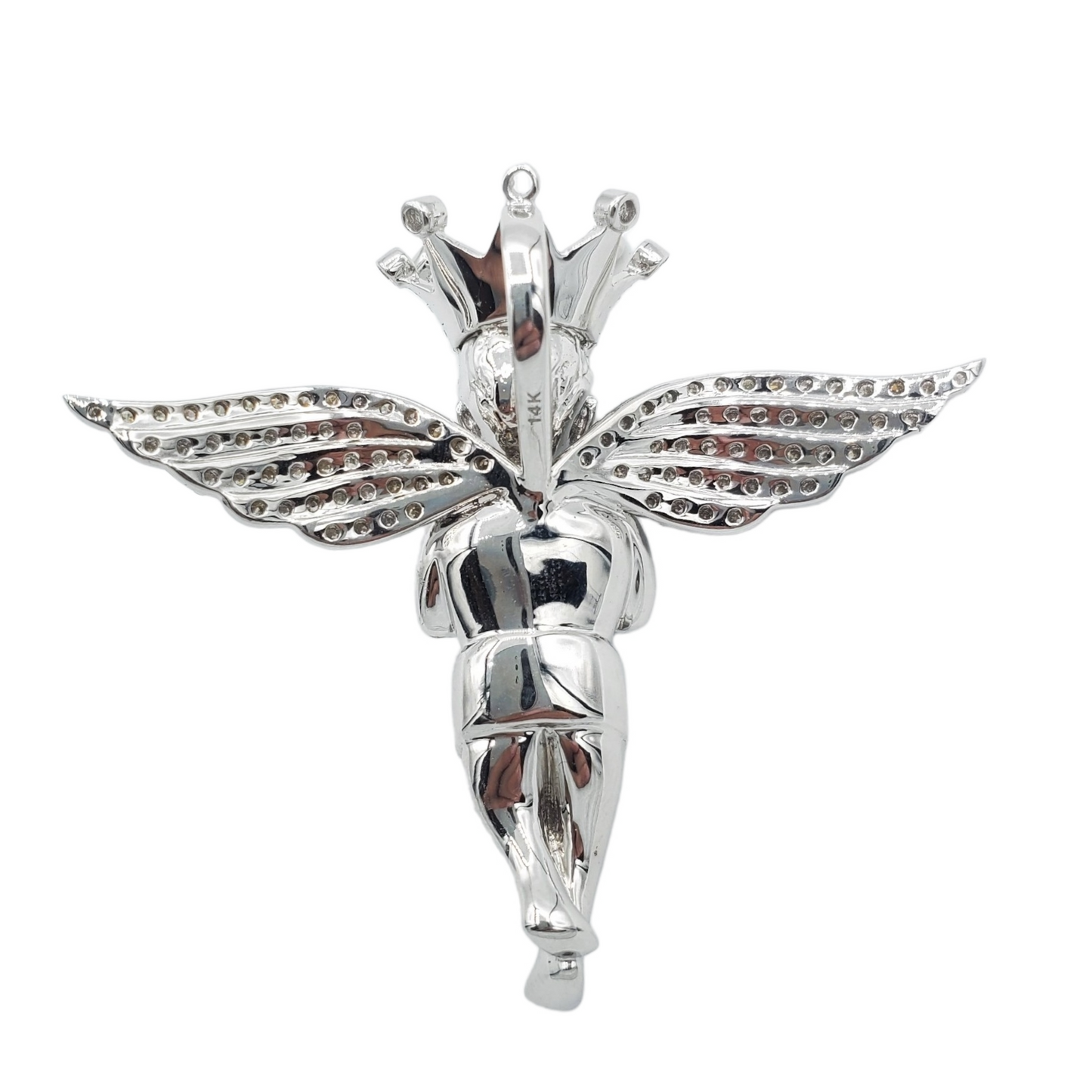 14k Diamond Baby Angel With 2.30 Carats Of Diamonds #20562