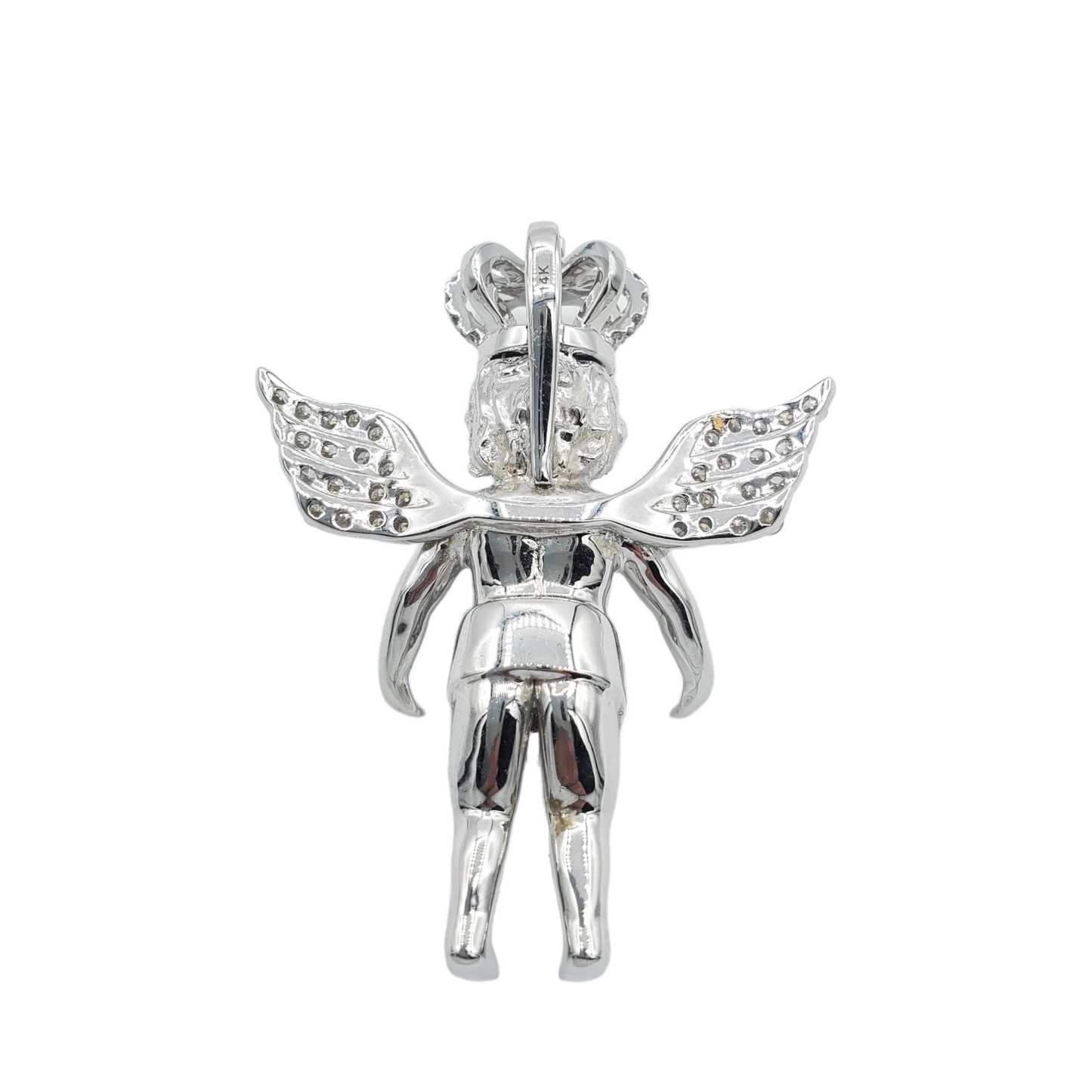 14k Diamond Baby Angel With 1.75 Carats Of Diamonds #11415