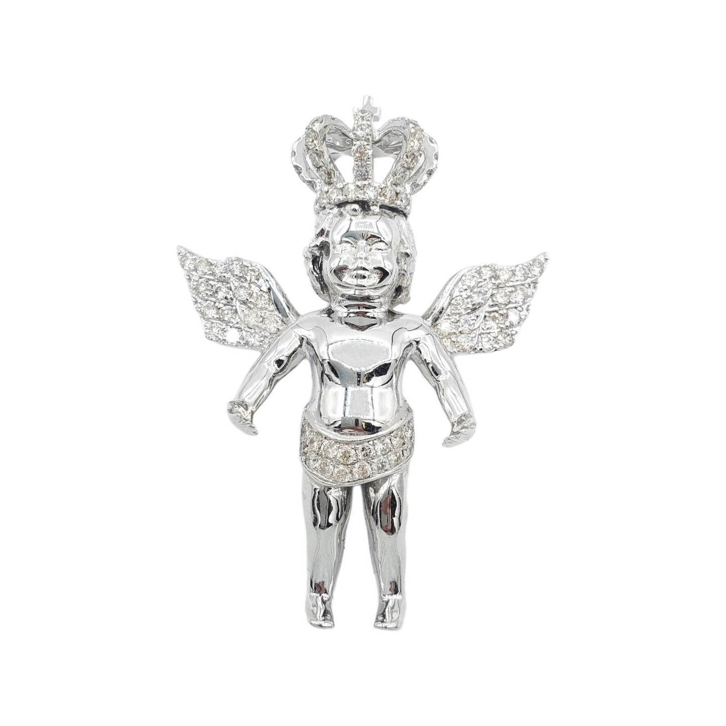 14k Diamond Baby Angel With 1.75 Carats Of Diamonds #11415