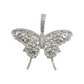 14k Baguette Diamond Butterly With 1.56 Carats Of Diamonds #23182