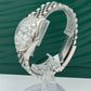 Rolex Steel Datejust 36 Watch - Fluted Bezel - Mother-of-Pearl Diamond Dial - Jubilee Bracelet - 126234 mdj
