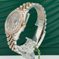 Rolex Steel and Everose Rolesor Datejust 36 Watch - Diamond Bezel - Dark Rhodium Roman Dial - Jubilee Bracelet - 126281RBR dkrdr69j
