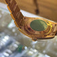Rolex Pink Gold Day-Date 36 Watch - Domed Bezel - Black Arabic Dial - President Bracelet - 118205 bkap