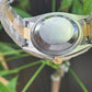 Rolex Yellow Rolesor Datejust 36 Watch - Fluted Bezel - Slate Roman Dial - Oyster Bracelet - 126233 slgro