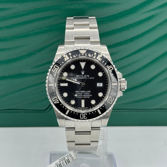 Rolex Sea-Dweller 116600 40MM With Black Ceramic Bezel And Stainless Steel Oyster Bracelet