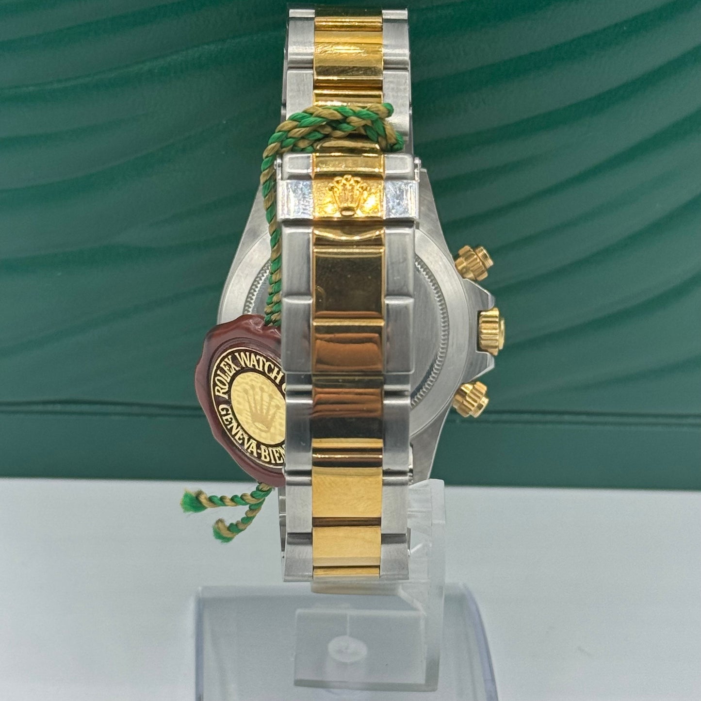Rolex Cosmograph Daytona 16523 40MM Champagne Index Dial With Two Tone Oyster Bracelet