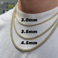 10K Gold- Ice Chain (Yellow Gold) is