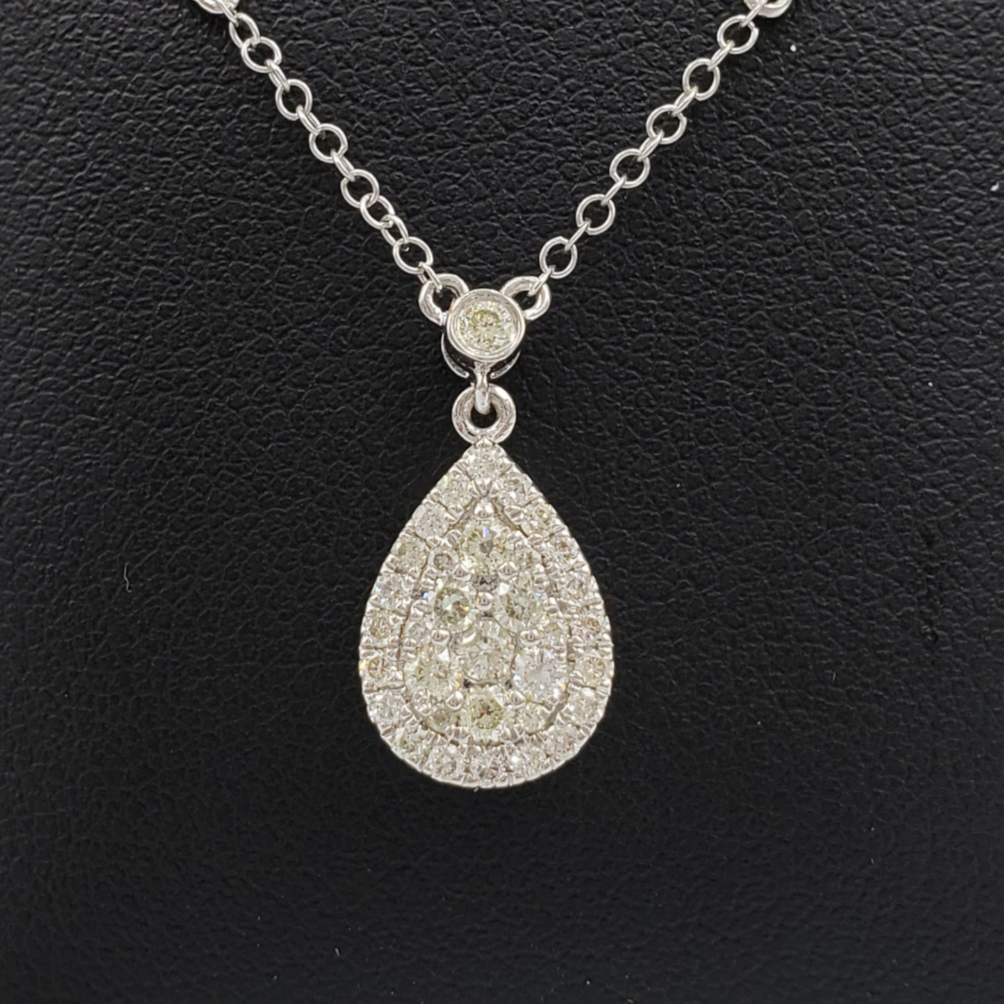 14k Diamond Tear Drop  #27255