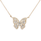 14k Baguette Diamond Butterfly  #26616