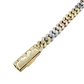10K Gold- Iced Out Diamond Miami Cuban Chains (7mm)