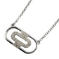 14k Diamond Paperclip #27046