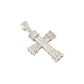 14k Baguette Diamond Cross With 2.69 Carats Of Diamonds #22122