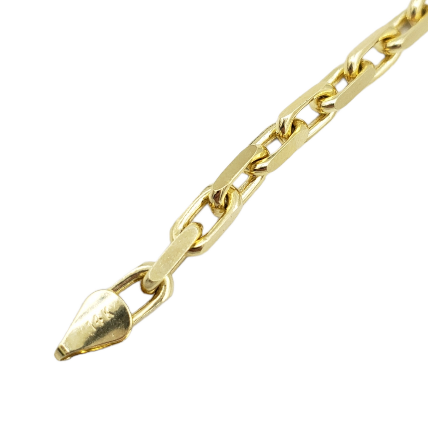 14K Yellow Gold- Hermes Link Bracelet