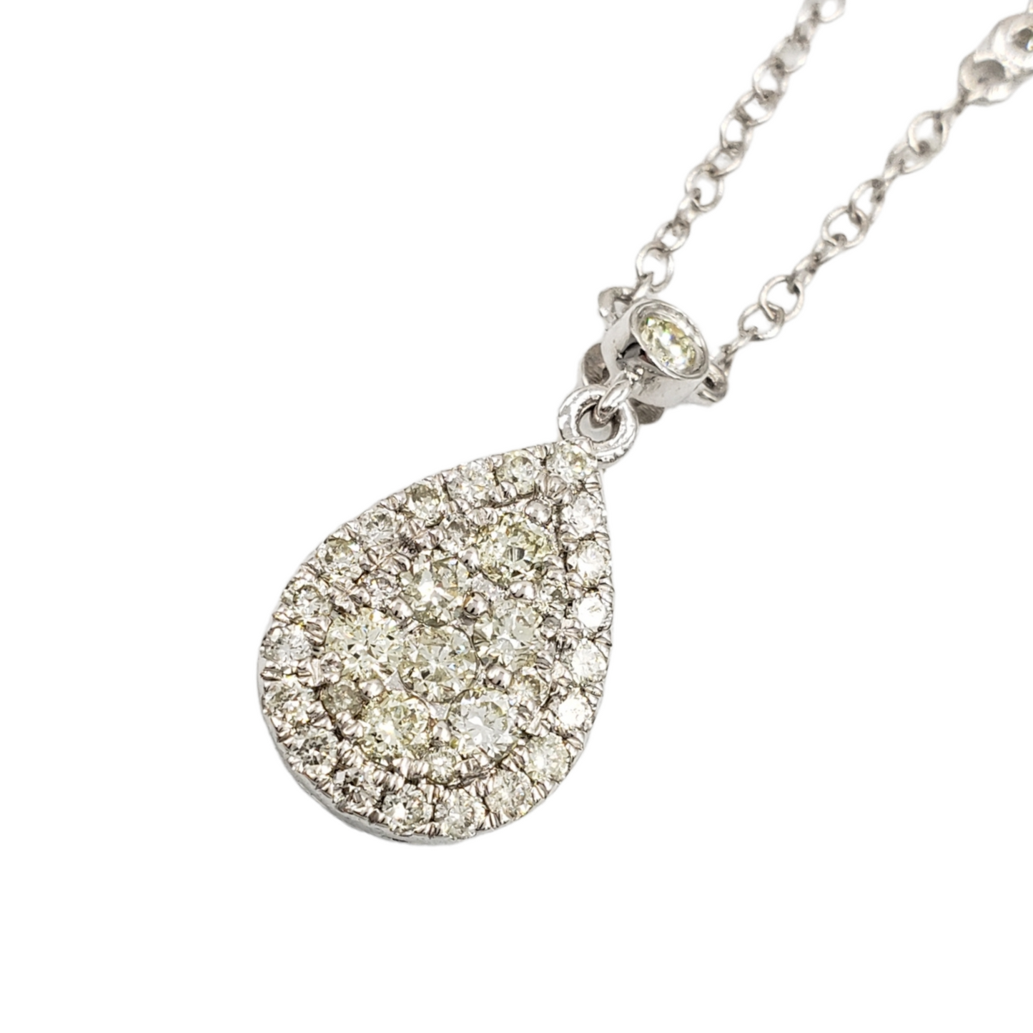 14k Diamond Tear Drop  #27255