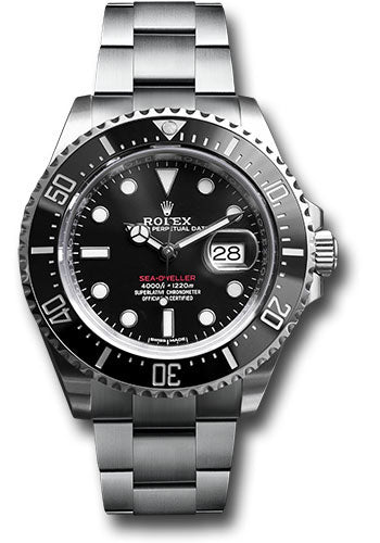 Rolex Sea-Dweller 43 126600 Black Dial on Oyster Card