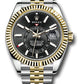 Rolex SkyDweller 326933 Black Index Dial on Jubilee Papers