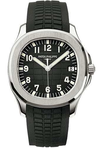 Patek Philippe Aquanaut 5167A-001 Black Dial on Strap Complete 2021