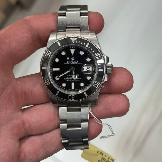 Rolex Submariner 116610LN Black Dial on Oyster