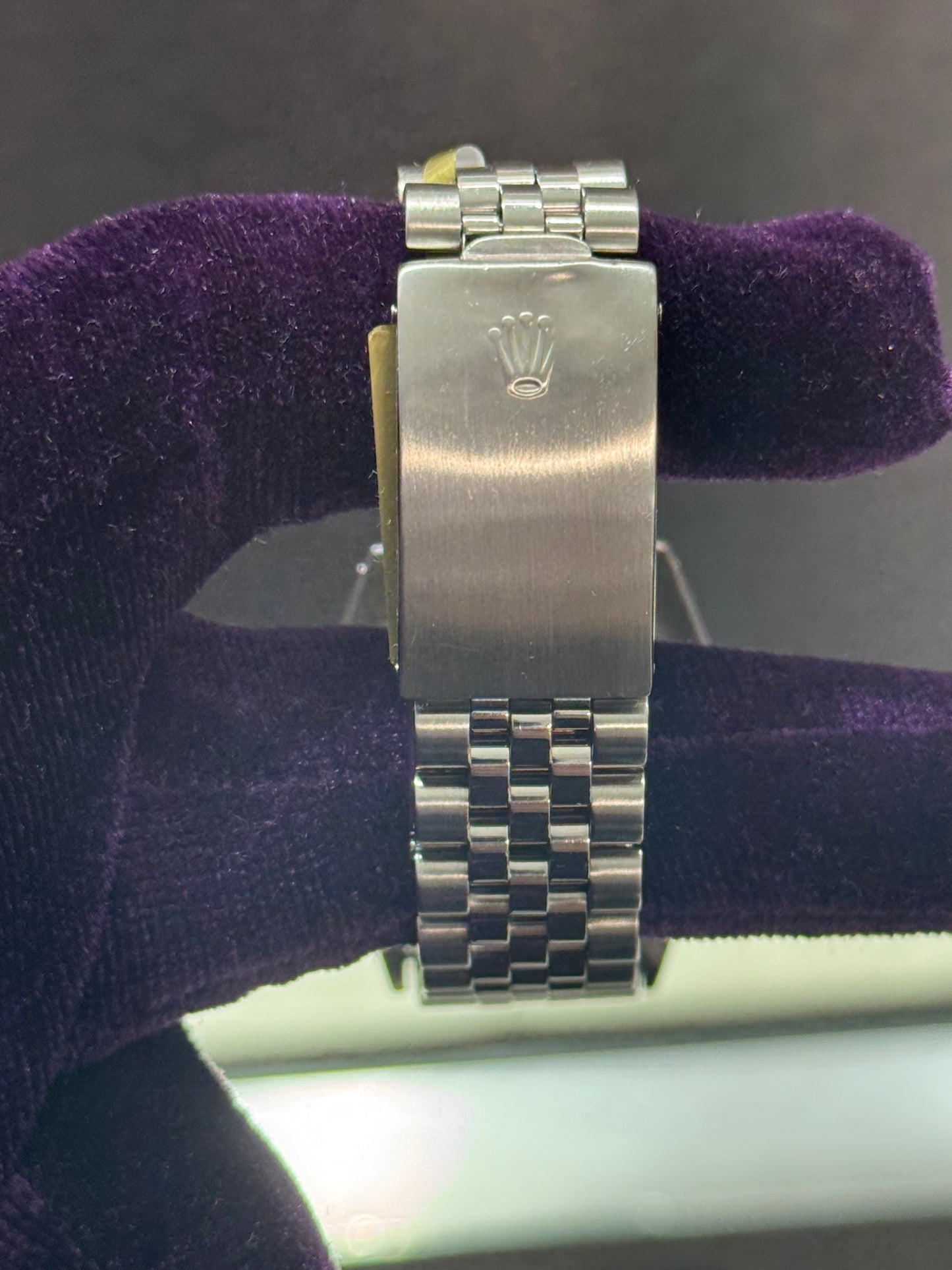 Rolex Datejust 16234 Silver Stick Dial on Jubilee