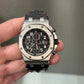 Audemars Piguet Offshore "Vampire" Chronograph 26470ST.OO.A101CR.01 Black Dial on Leather Strap Complete