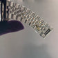 Rolex Datejust 16234 Silver Stick Dial on Jubilee