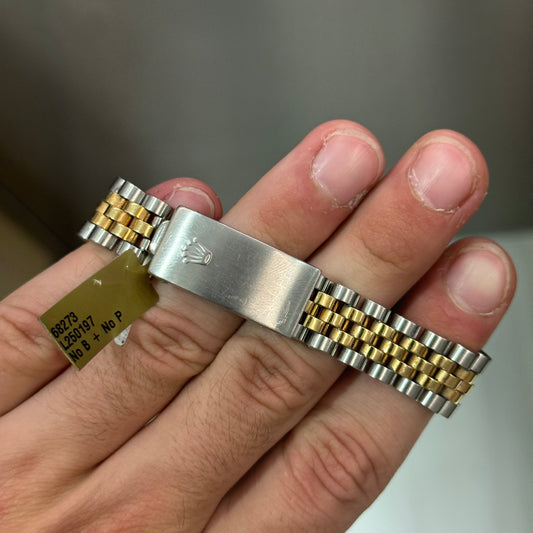 Rolex 68273 White Arabic Computer Dial on Jubilee
