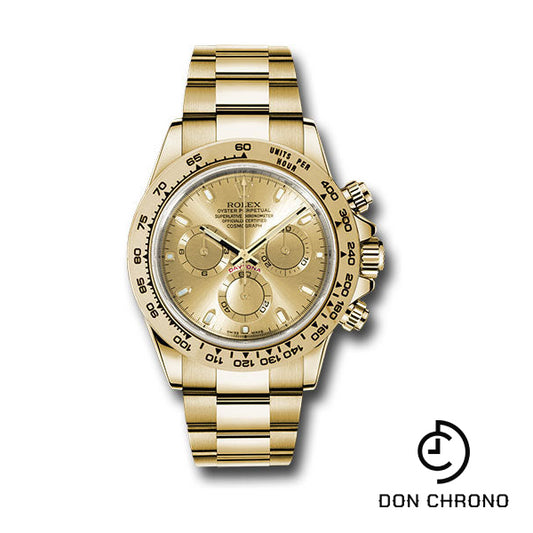 Rolex Yellow Gold Cosmograph Daytona 40 Watch - Champagne Index Dial - 116508 chi