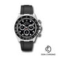 Rolex White Gold Cosmograph Daytona 40 Watch - Black Diamond Dial - Black Oysterflex Strap - 116519LN bkdof