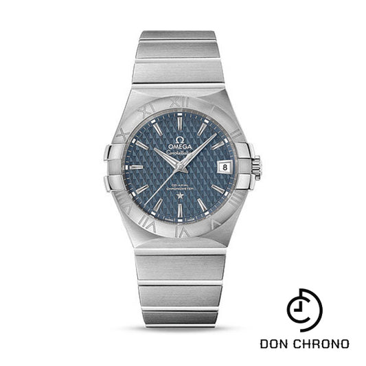 Omega Constellation Co-Axial Watch - 35 mm Steel Case - Blue Dial - 123.10.35.20.03.002
