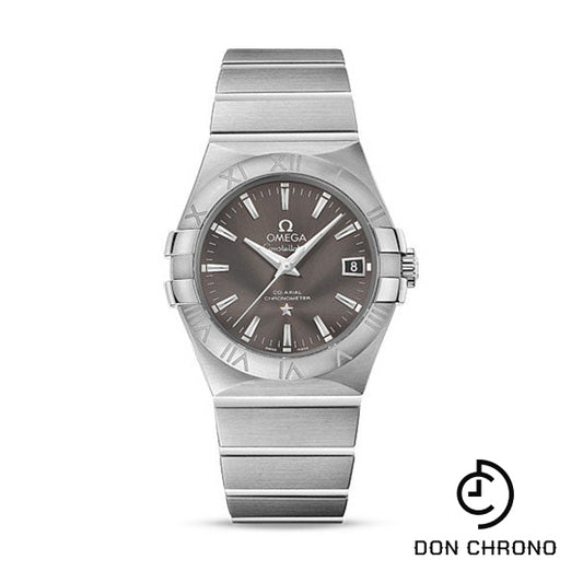Omega Constellation Co-Axial Watch - 35 mm Steel Case - Grey Dial - 123.10.35.20.06.001