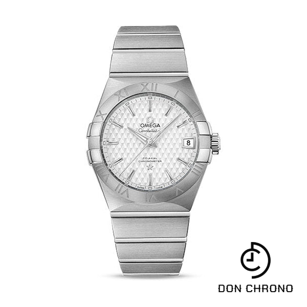 Omega Constellation Co-Axial Watch - 38 mm Steel Case - Silver Dial - 123.10.38.21.02.003