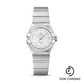 Omega Constellation Co-Axial Watch - 27 mm Steel Case - Diamond-Set Steel Bezel - Mother-Of-Pearl Dial - 123.15.27.20.55.002
