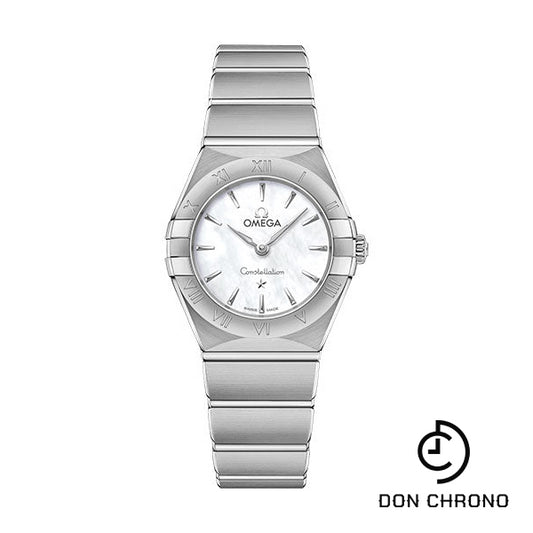 Omega Constellation Manhattan Quartz Watch - 25 mm Steel Case - Mother-Of-Pearl Dial - 131.10.25.60.05.001