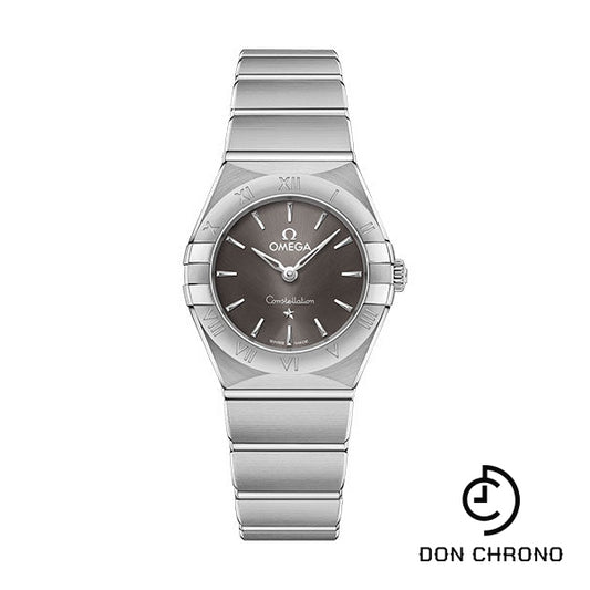 Omega Constellation Manhattan Quartz Watch - 25 mm Steel Case - Grey Dial - 131.10.25.60.06.001