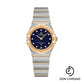Omega Constellation Quartz - 25 mm Steel And Yellow Gold Case - Blue Glass Diamond Dial - 131.20.25.60.53.001