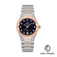 Omega Constellation Omega Co-Axial Master Chronometer - 29 mm Steel And Sedna Gold Case - Blue Glass Diamond Dial - 131.20.29.20.53.002