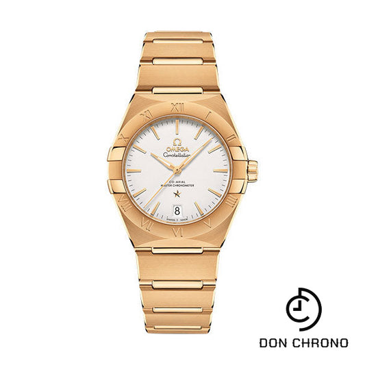 Omega Constellation OMEGA Co-Axial Master Chronometer - 36 mm Yellow Gold Case - Silvery Dial - 131.50.36.20.02.002
