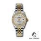 Rolex Steel and Yellow Gold Datejust 31 Watch - 46 Diamond Bezel - Mother-Of-Pearl Diamond Dial - Jubilee Bracelet - 178383 mdj